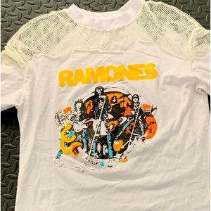 Ramones T-shirt Mesh Accents